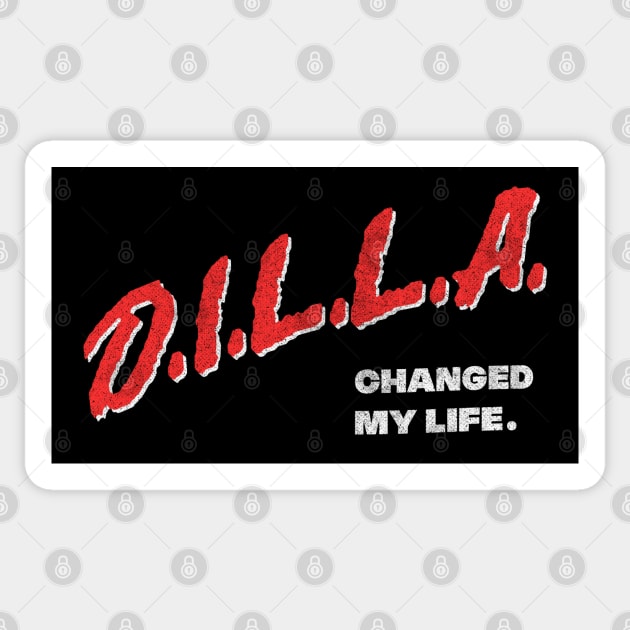 J Dilla Changed My Life Sticker by DankFutura